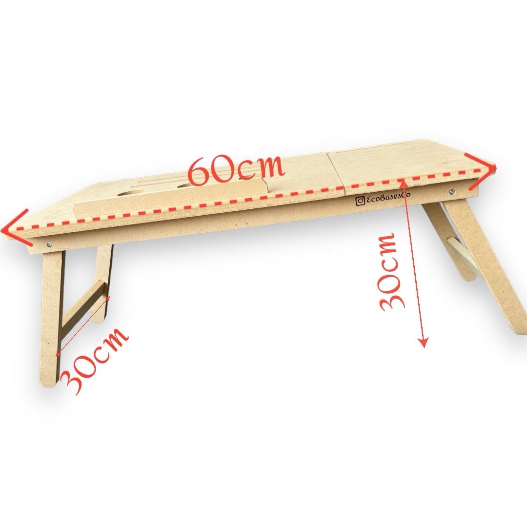 Medidas de la ecobase 1.0 60 cm de ancho, 30 cm de alto y 30 cm de profundidad