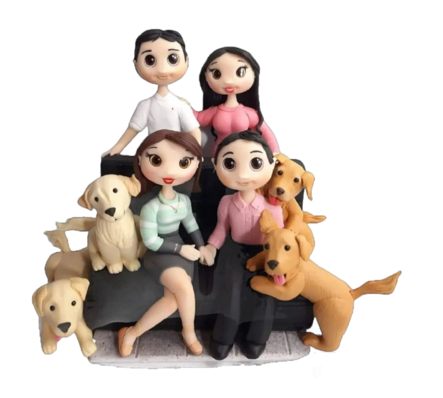 Esculturas personalizadas - Familias