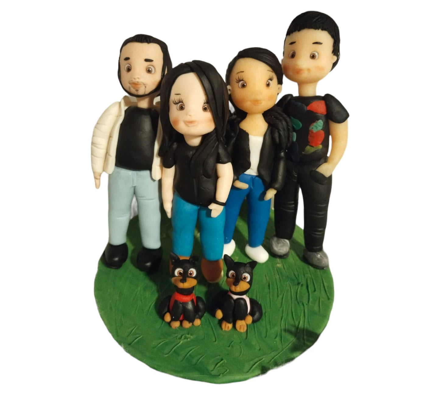 Esculturas personalizadas - Familias