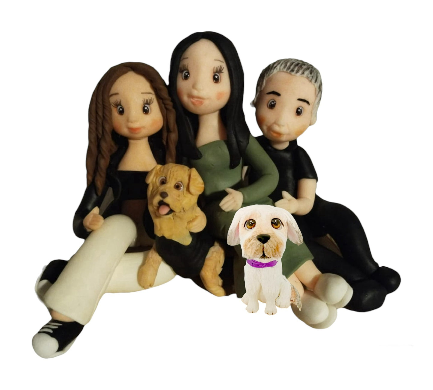 Esculturas personalizadas - Familias