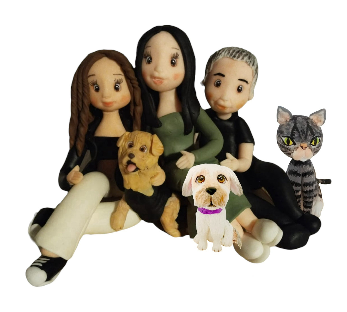 Esculturas personalizadas - Familias