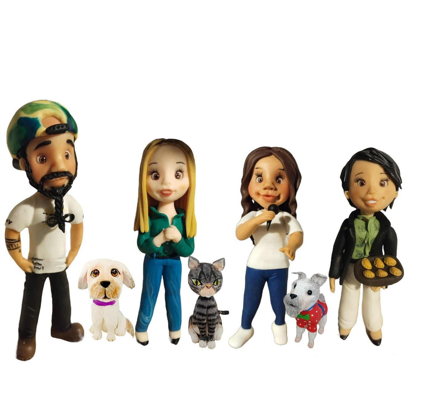 Esculturas personalizadas - Familias