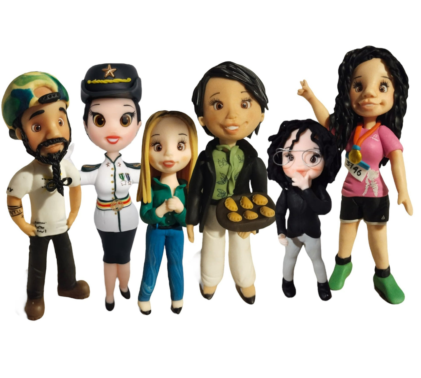 Esculturas personalizadas - Familias
