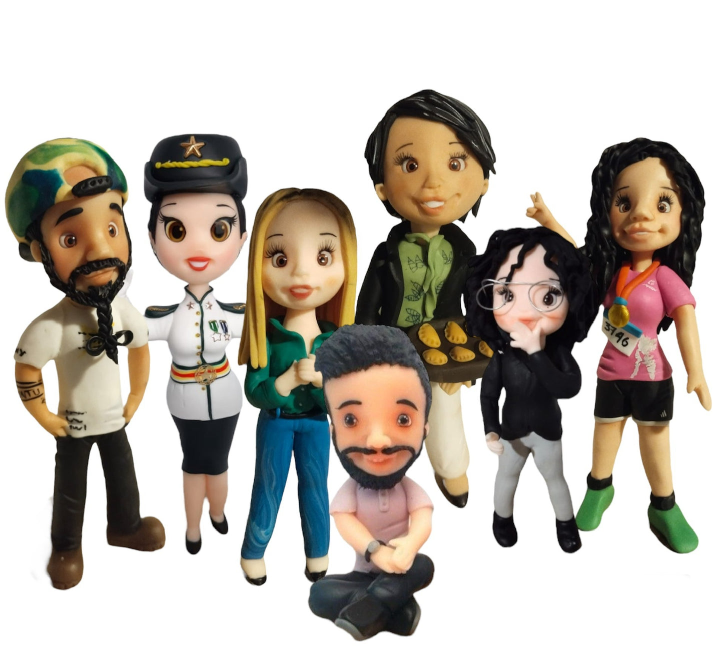 Esculturas personalizadas - Familias