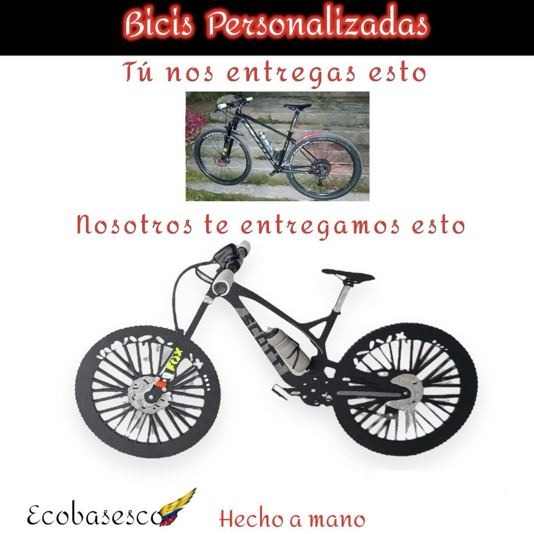 Esculturas personalizadas - Bicicletas