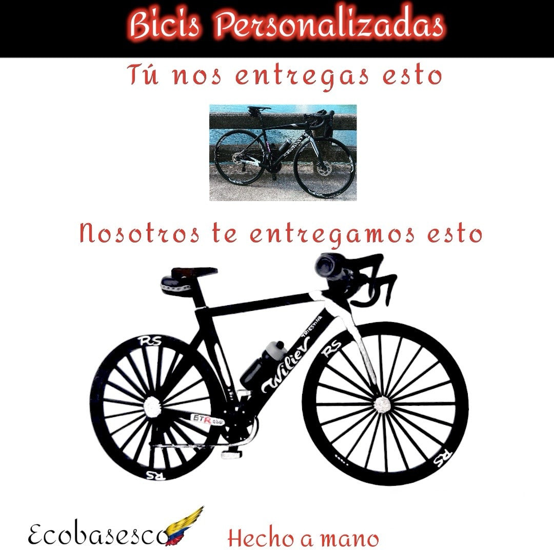 Esculturas personalizadas - Bicicletas